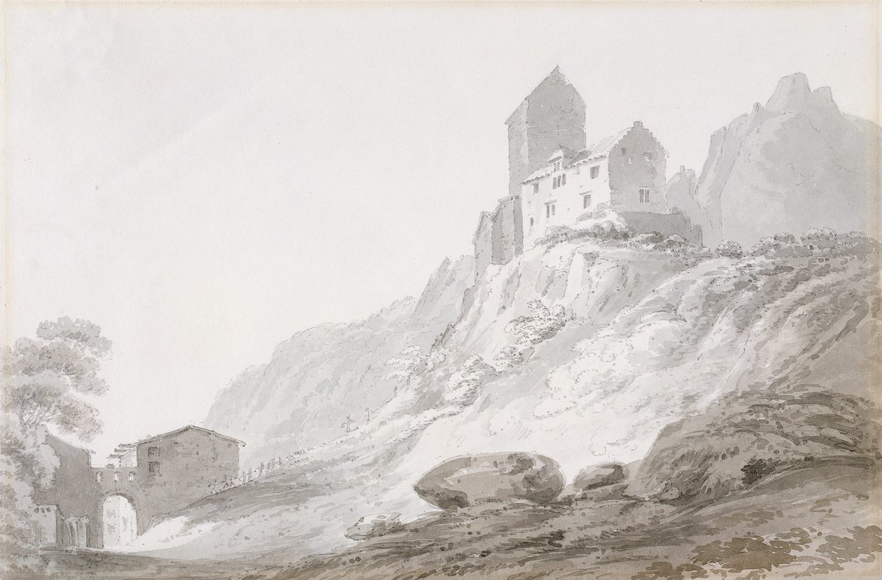 Południowa brama Sargans autorstwa Joseph Mallord William Turner