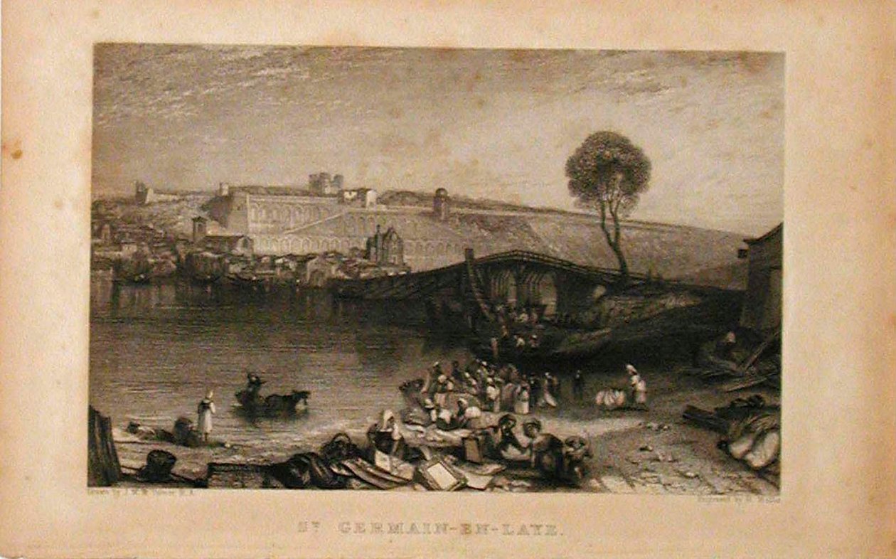 Saint-Germain-en-Laye autorstwa Joseph Mallord William Turner