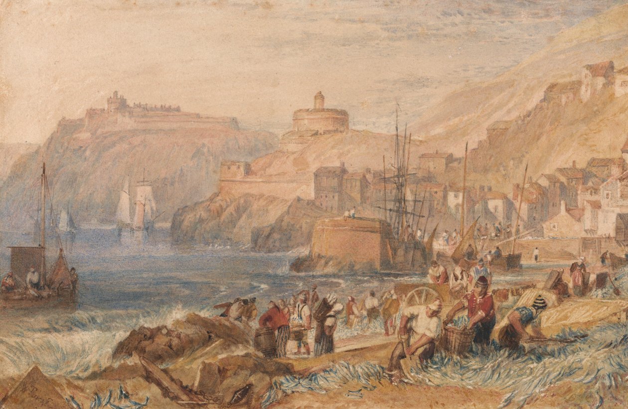 St. Mawes, Kornwalia autorstwa Joseph Mallord William Turner
