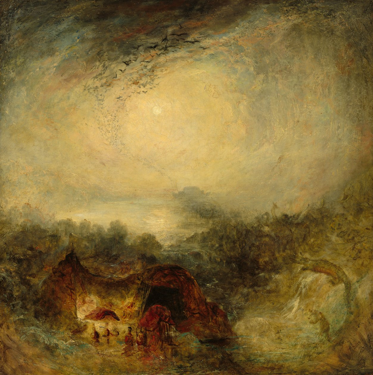 Wieczór potopu autorstwa Joseph Mallord William Turner
