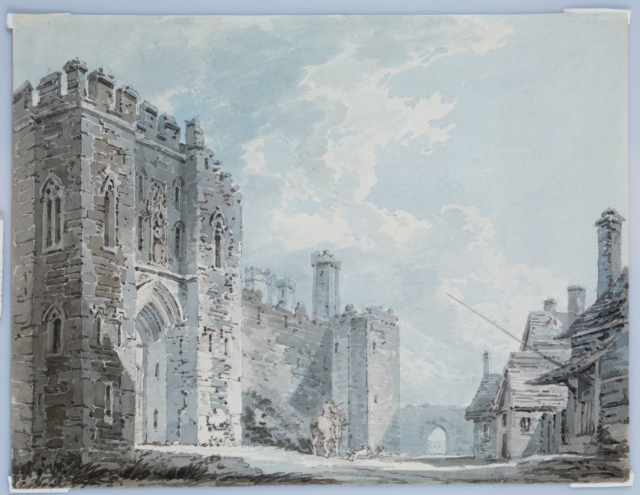 Brama, Rochester, c.1793-94 autorstwa Joseph Mallord William Turner