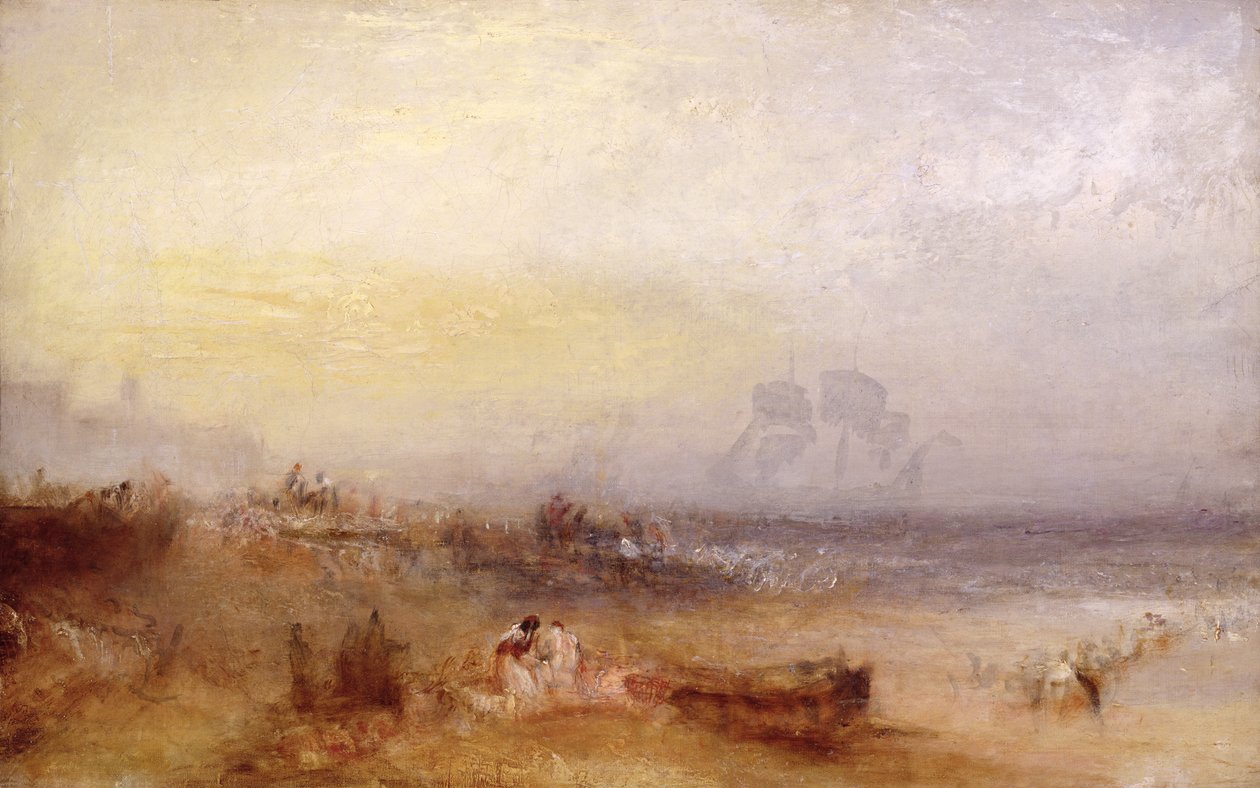 Poranek po burzy, ok. 1840-45 (olej na płótnie) autorstwa Joseph Mallord William Turner