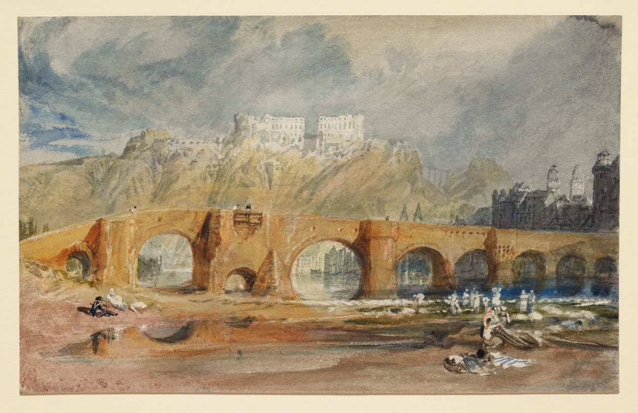 Most na Mozeli w Koblencji autorstwa Joseph Mallord William Turner