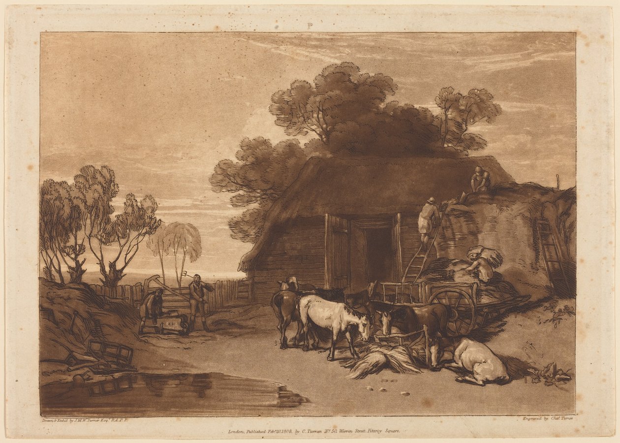 Słomianka autorstwa Joseph Mallord William Turner