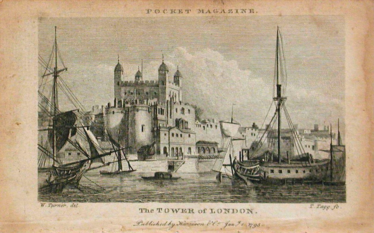 Tower of London autorstwa Joseph Mallord William Turner