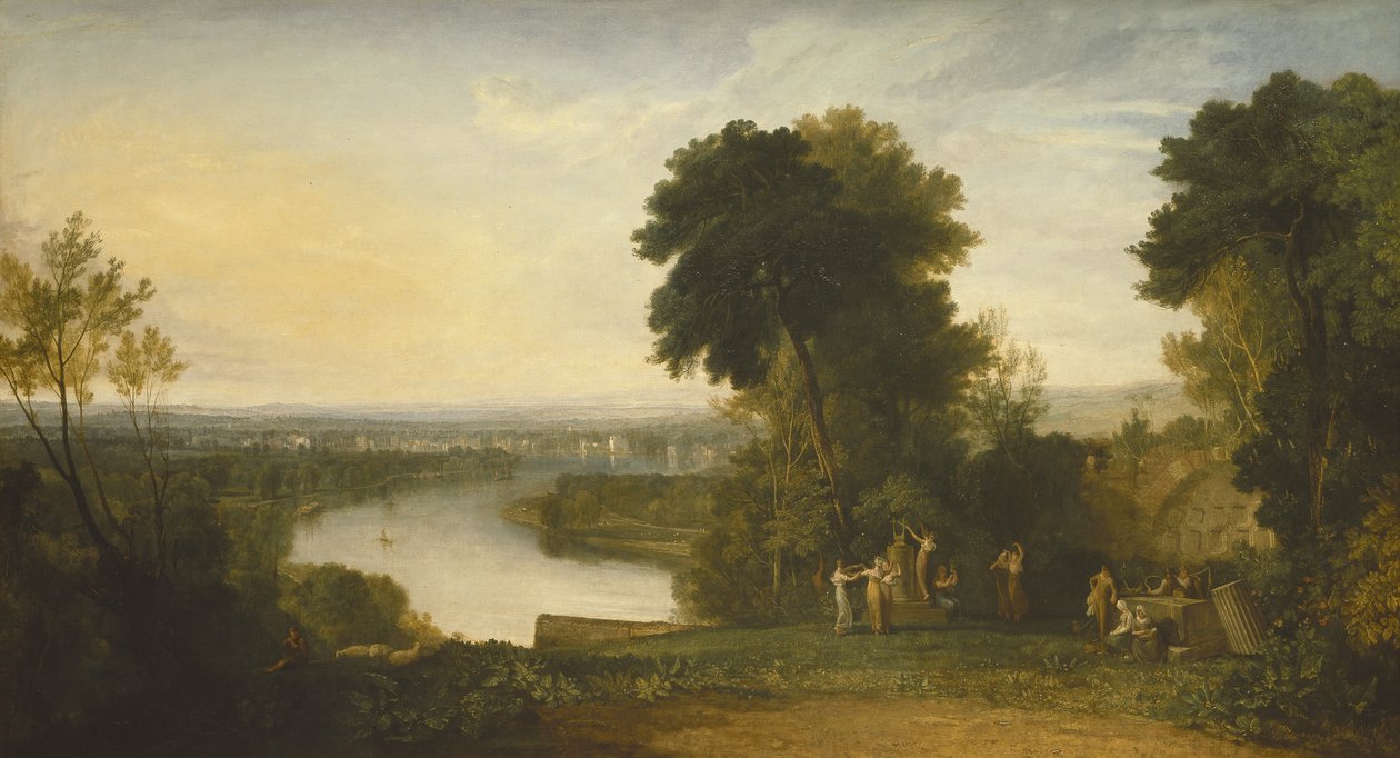 Harfa eolska Thomsona autorstwa Joseph Mallord William Turner