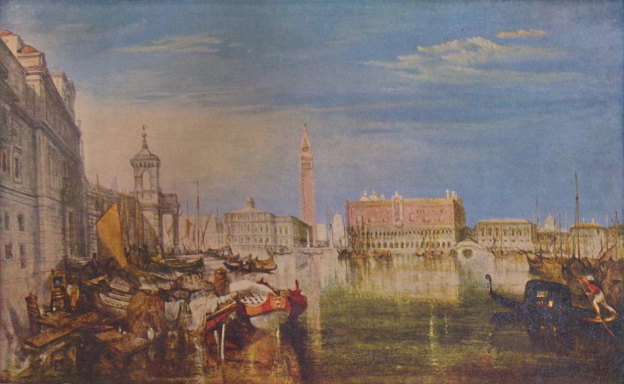 Malarstwo Wenecja-Canaletti, c1833, 1925. autorstwa Joseph Mallord William Turner