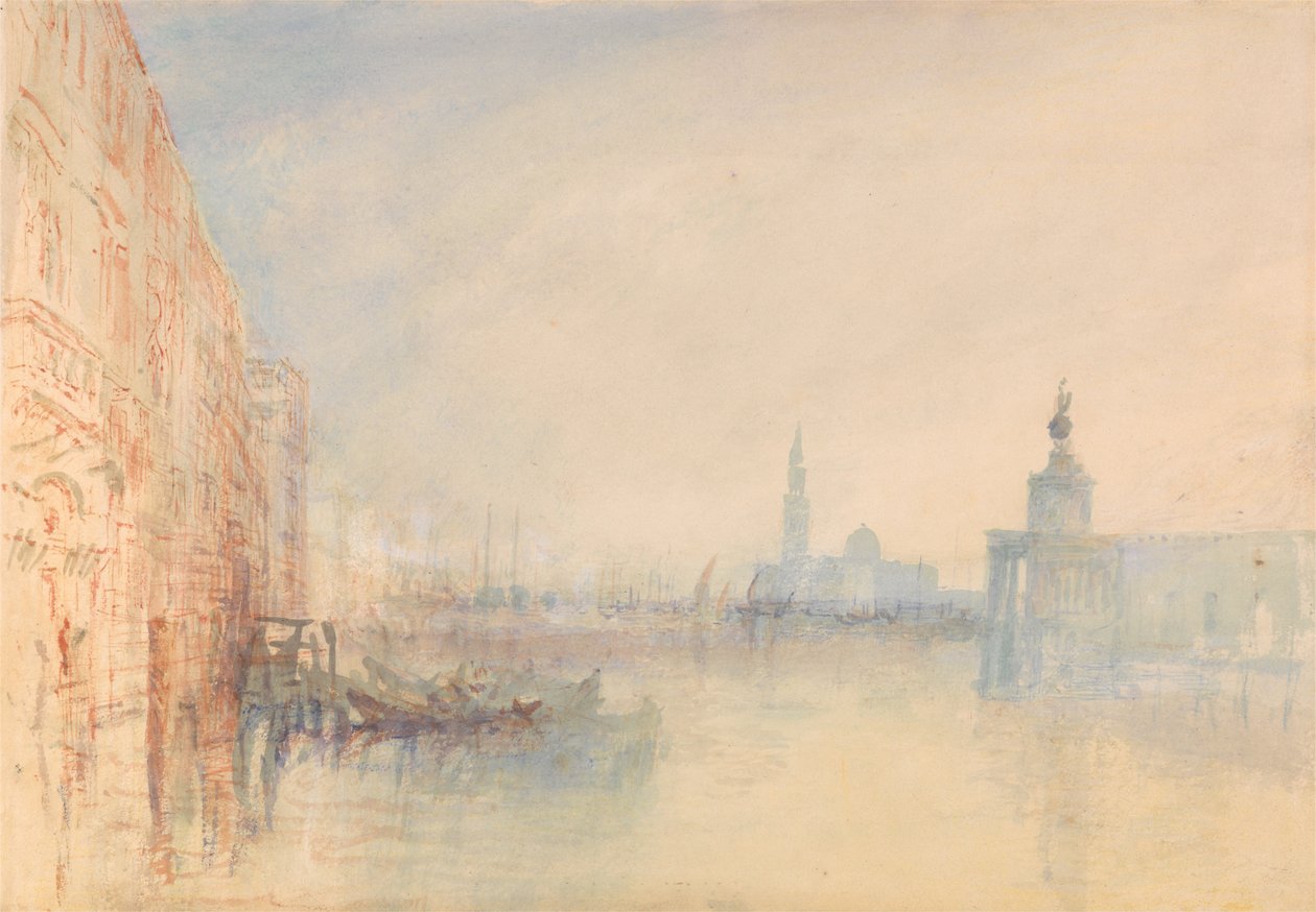 Wenecja, ujście Canal Grande autorstwa Joseph Mallord William Turner
