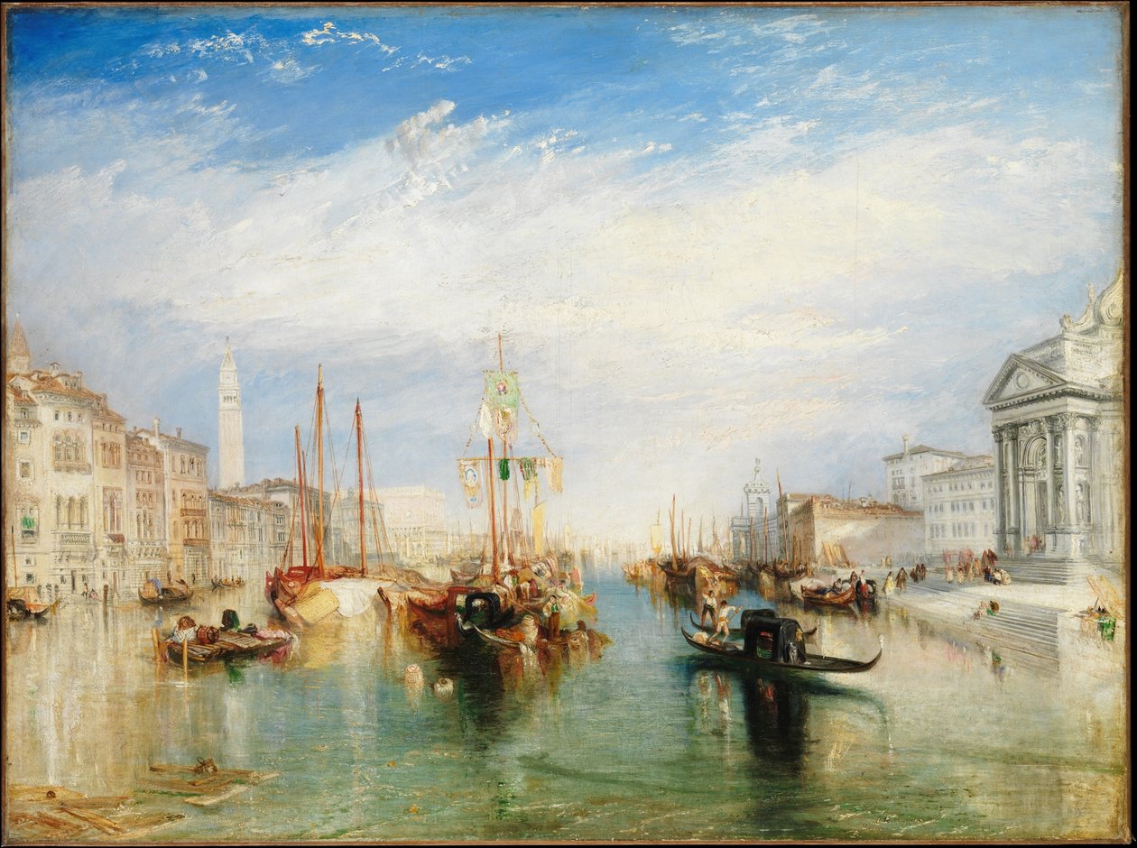 Wenecja, z ganku Madonna della Salute autorstwa Joseph Mallord William Turner