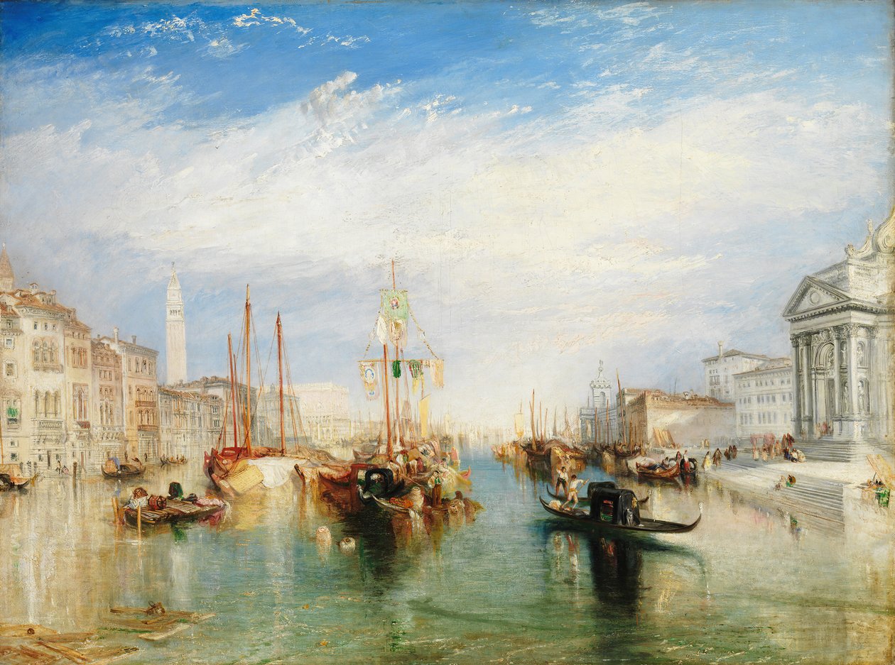 Wenecja, z ganku Madonna della Salute, ca. 1835. autorstwa Joseph Mallord William Turner