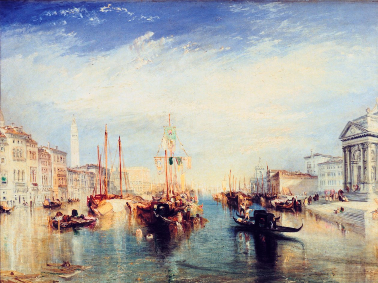 Wenecja, z kruchty Madonna della Salute, c1835 autorstwa Joseph Mallord William Turner
