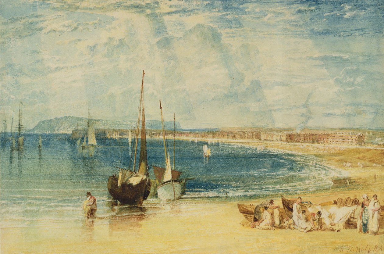 Weymouth, ok. 1811 (akwarela na papierze) autorstwa Joseph Mallord William Turner