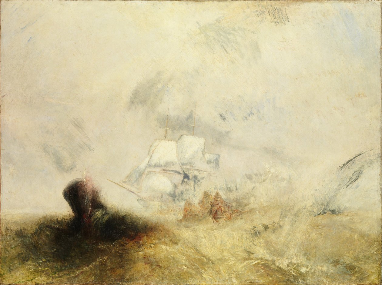 Wielorybniki, ok.1845 autorstwa Joseph Mallord William Turner
