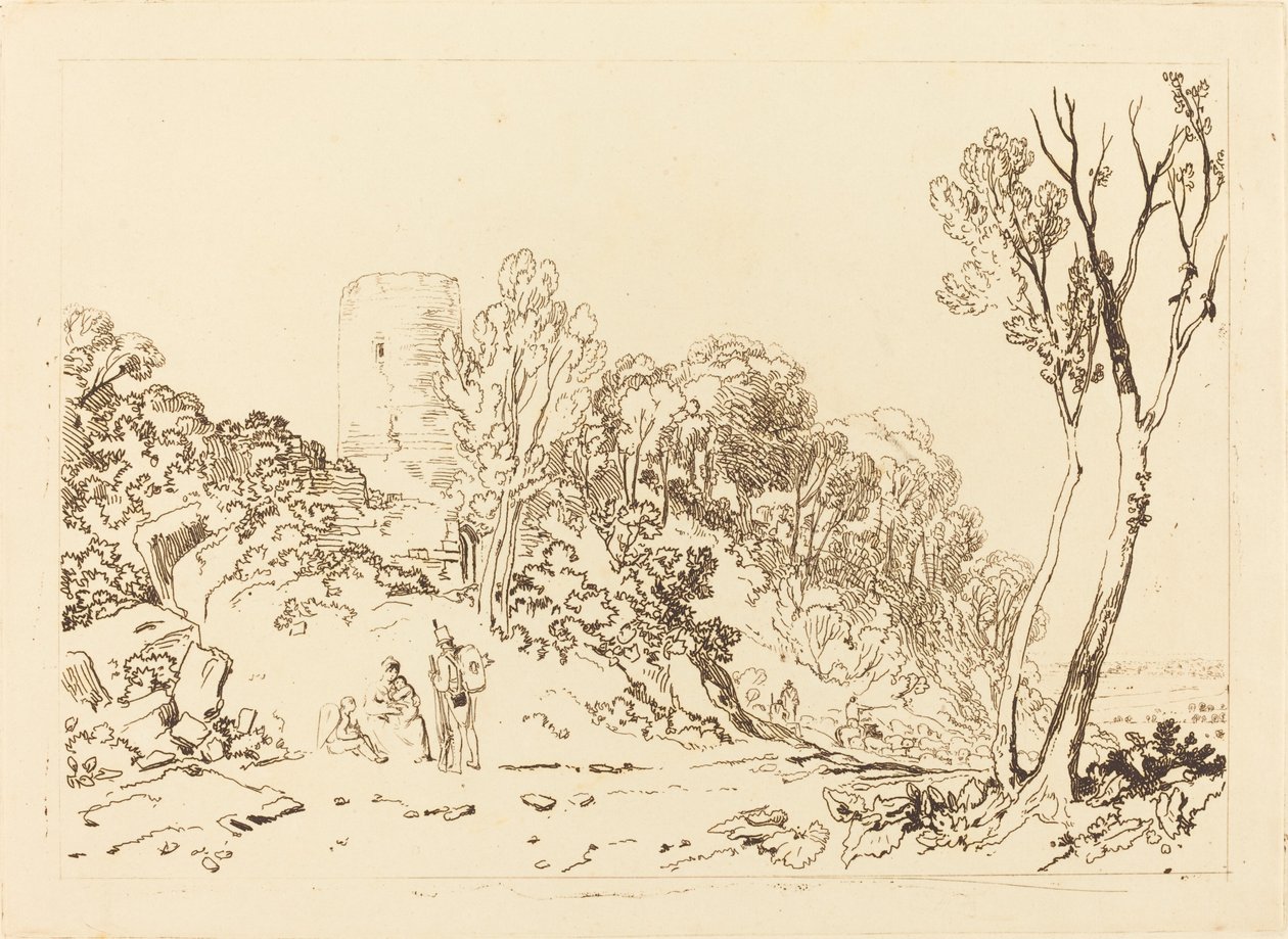 Winchelsea, Sussex autorstwa Joseph Mallord William Turner