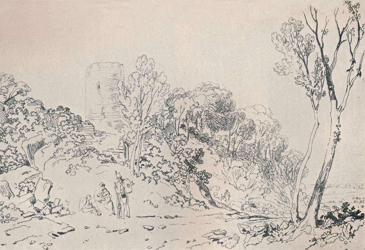 Winchelsea, Sussex, 1812, 1923 autorstwa Joseph Mallord William Turner