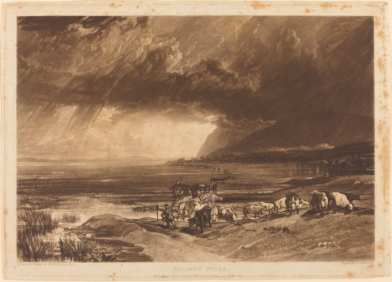 Solway Mech autorstwa Joseph Mallord William Turner and Thomas Goff Lupton