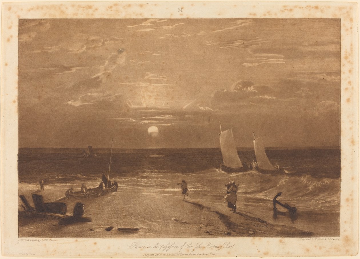 Morski kawałek Mildmay autorstwa Joseph Mallord William Turner and W.T. Annis and J.C. Easling