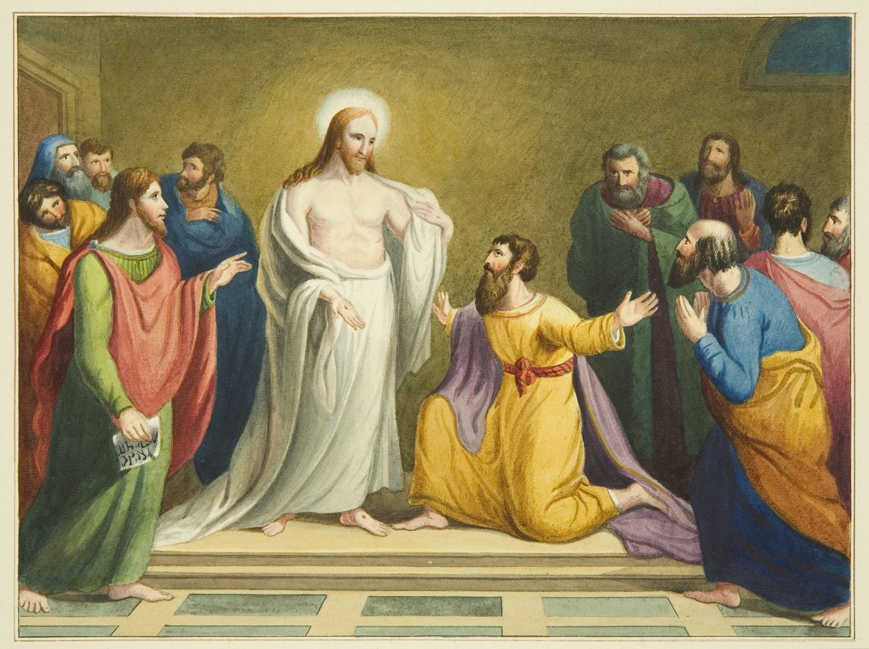 Kopia ołtarza Jana Kinga w kościele św. Tomasza autorstwa Joseph Manning