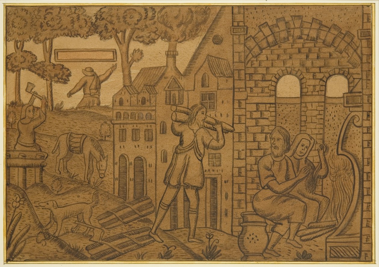 Panel ze starej dębowej skrzyni w Azylu Sierot, Hook