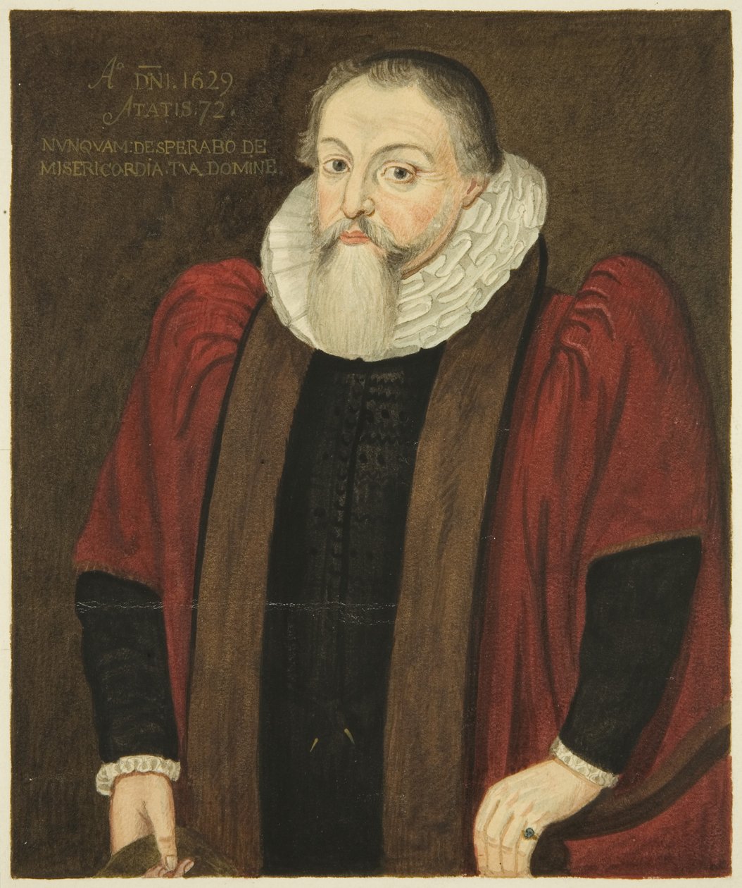 Portret w Council House of Alderman John Whitson (akwarela na papierze) autorstwa Joseph Manning