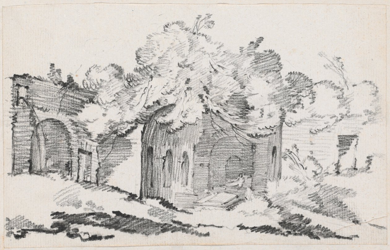 Grota Nimfy Egeria autorstwa Joseph Marie Vien