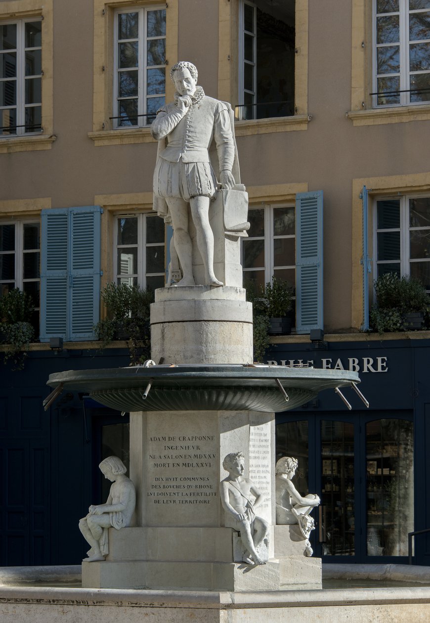 Adam z Craponne (rzeźba XIX w.) autorstwa Joseph Marius Ramus