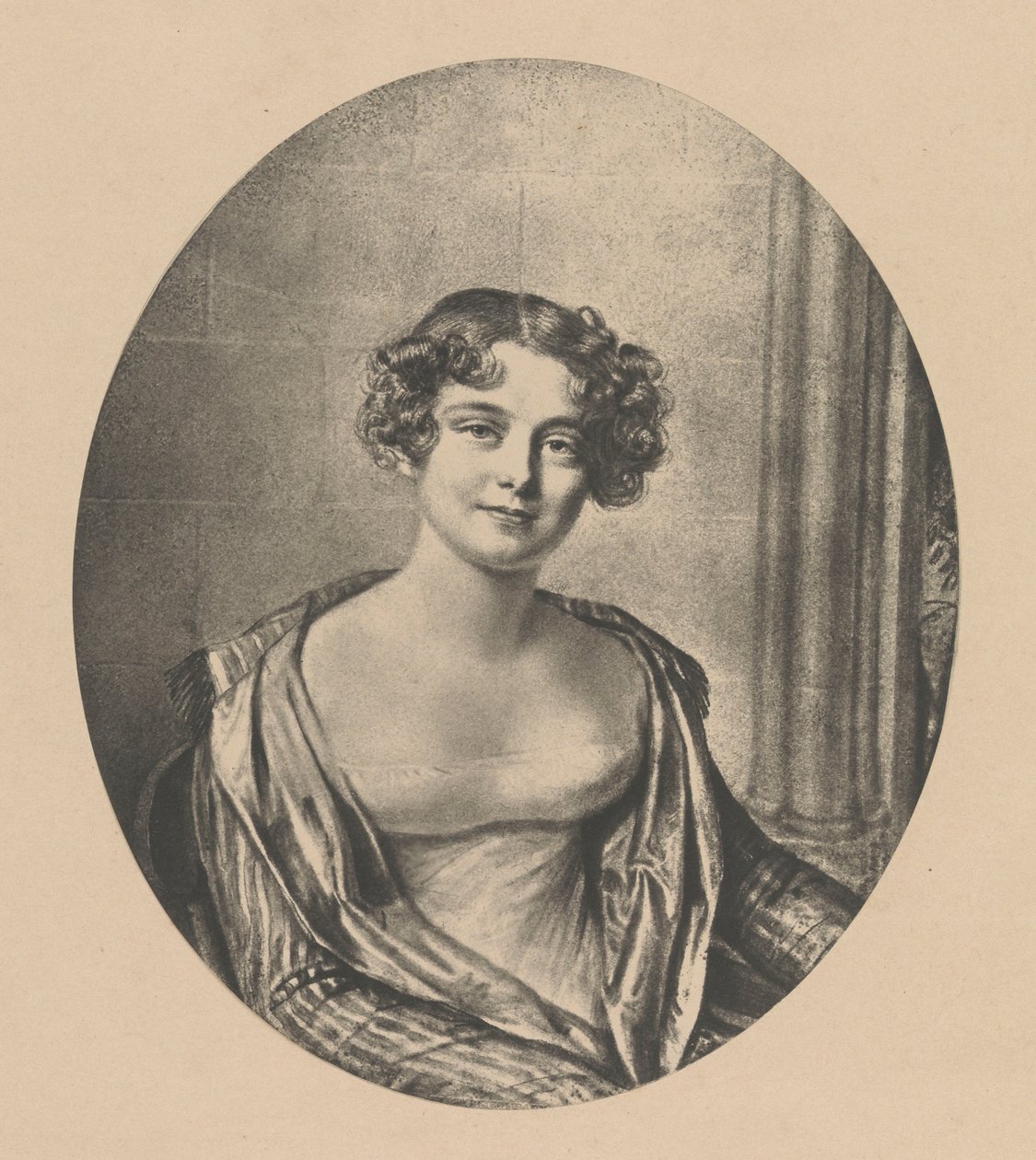 Lady Jane Franklin (1792-1875) autorstwa Joseph Mathias Negelen