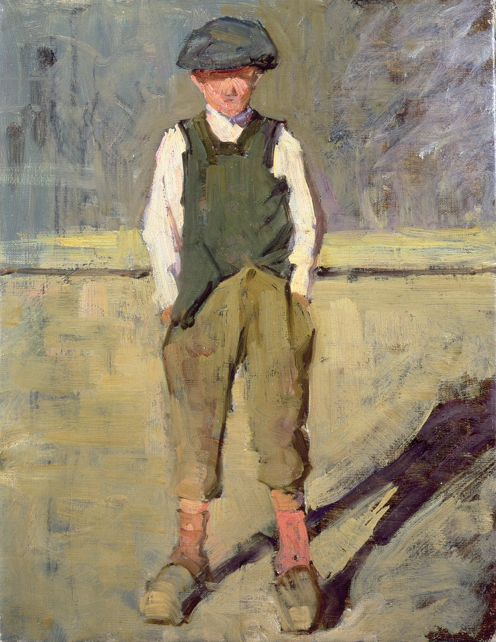 Bretoński chłopak autorstwa Joseph Milner Kite