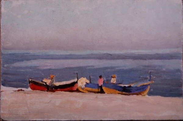 Rybacy autorstwa Joseph Milner Kite
