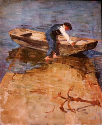 Francuski bark autorstwa Joseph Milner Kite