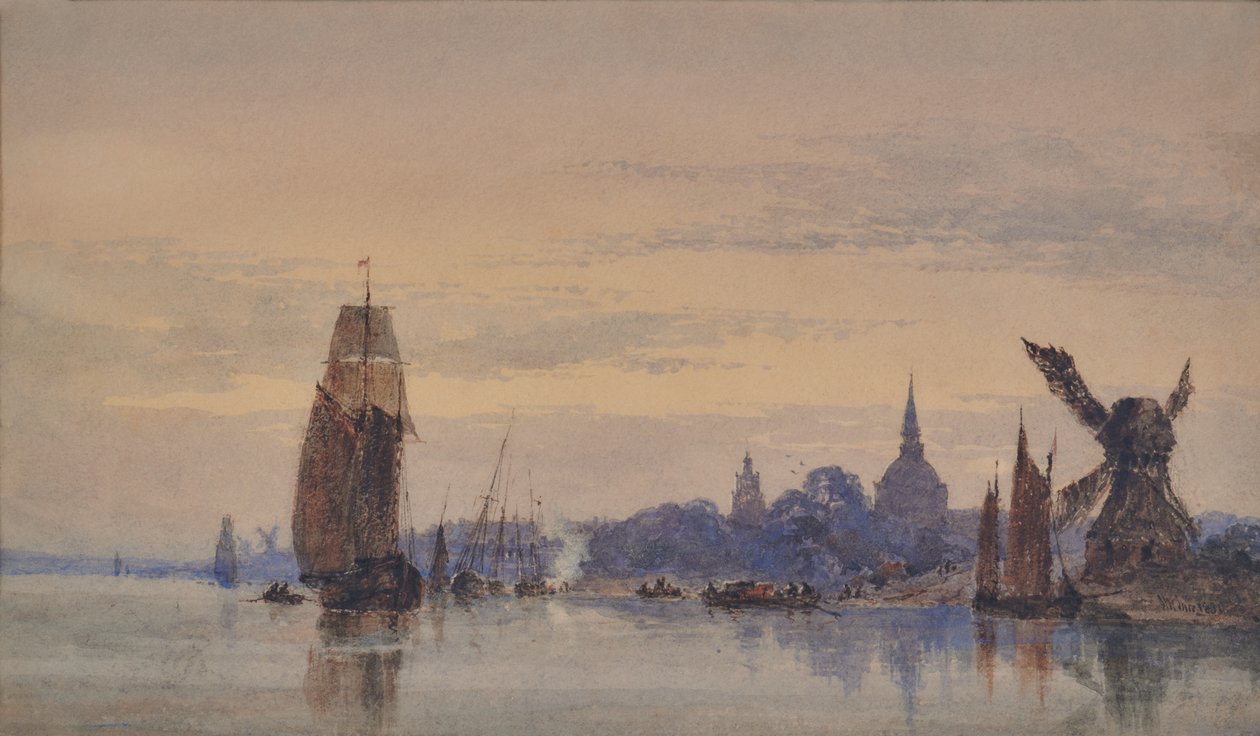 Frederickstad nad Eider, Dania autorstwa Joseph Murray Ince