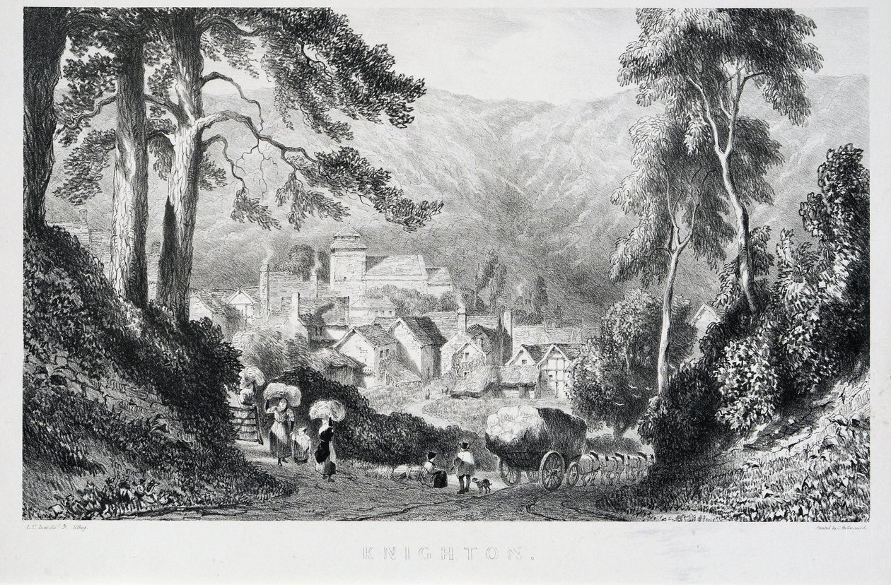 Knighton autorstwa Joseph Murray Ince