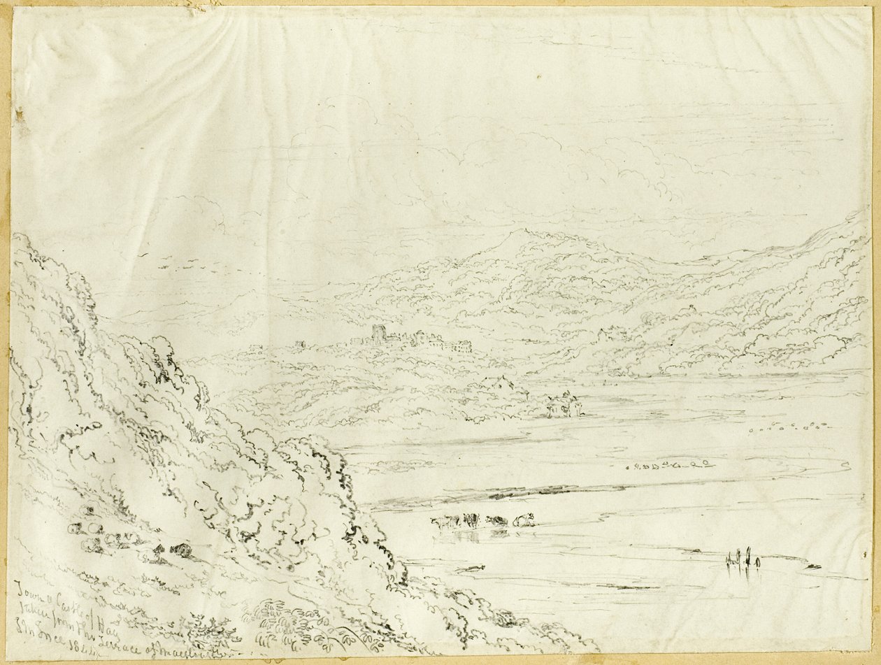 Miasto i zamek Hay autorstwa Joseph Murray Ince