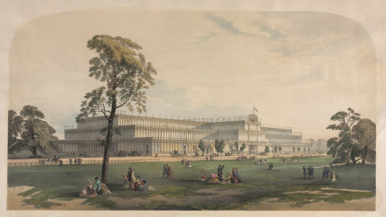 Pałac Kryształowy autorstwa Joseph Nash