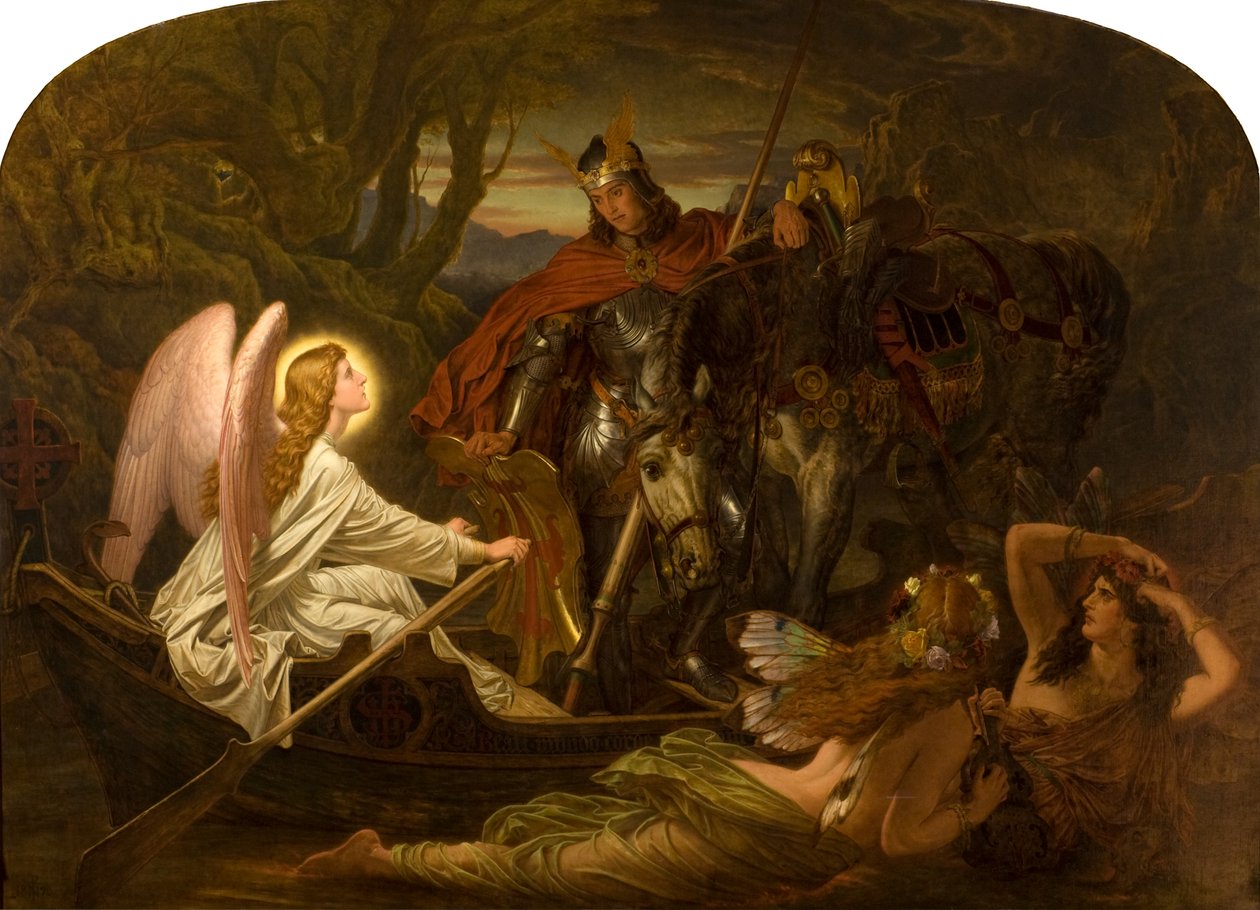 Błogosławione serca świata! autorstwa Joseph Noel Paton