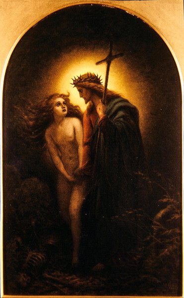 Dolina Cienia Śmierci autorstwa Joseph Noel Paton