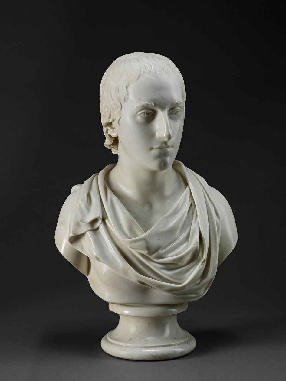 William Le Marchant (zm.1799) (marmur) autorstwa Joseph Nollekens