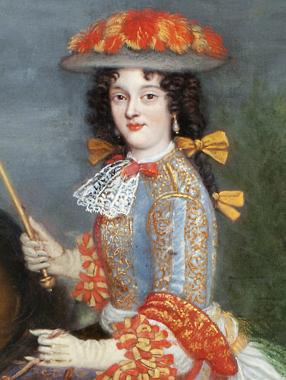 Parrocel - Marie Anne Mancini - zamek Skokloster (przycięte-edytowane) autorstwa Joseph Parrocel