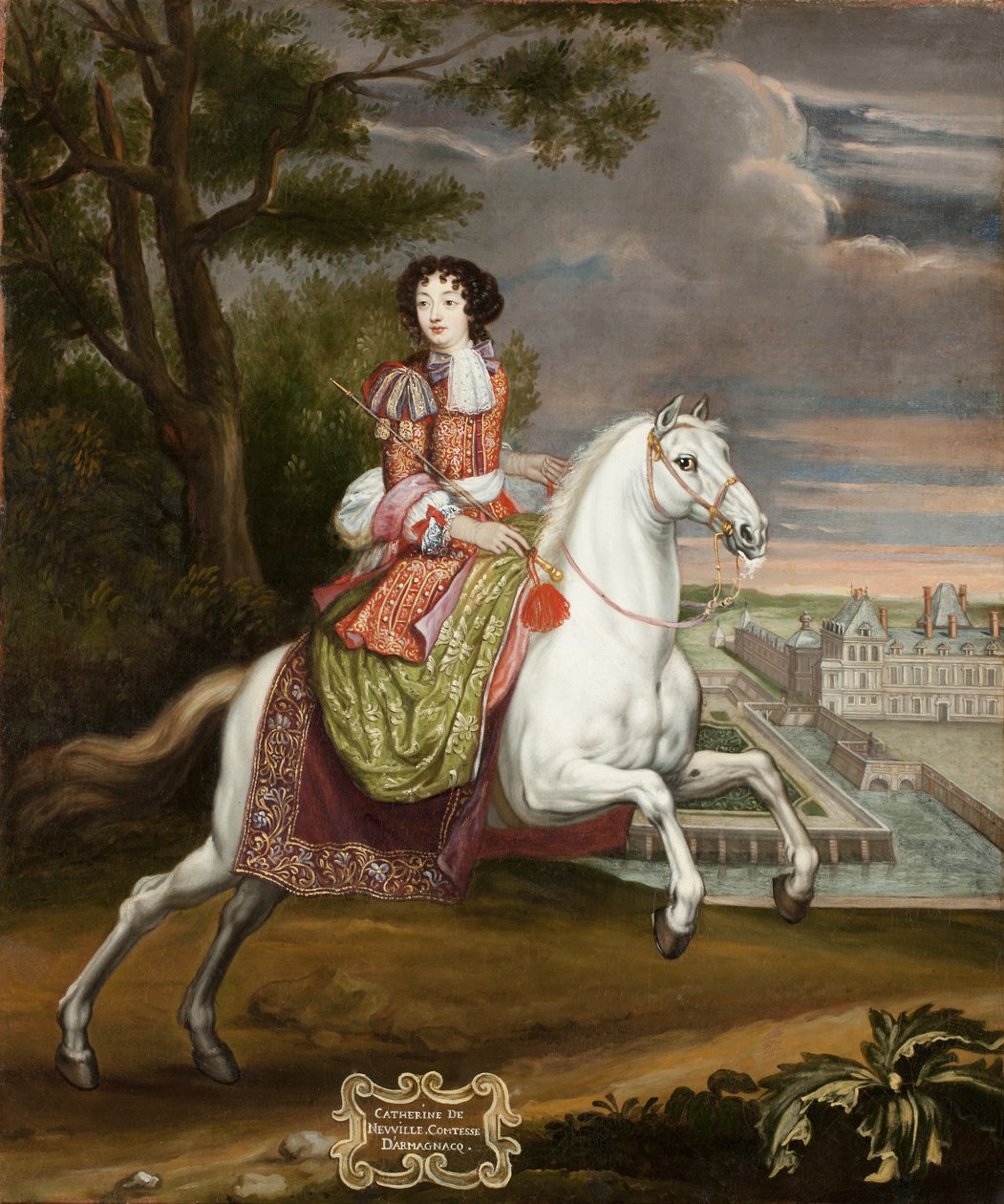 Portret autorstwa Joseph Parrocel