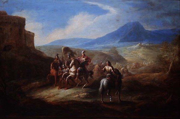 Kawaleria i jej więźniowie autorstwa Joseph Parrocel