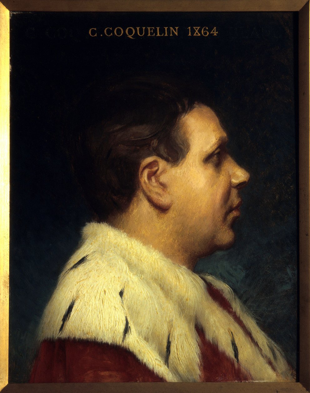Portret Stałego Maku (1841-1904). Obraz Josepha Paula Blanca (1846-1904) autorstwa Joseph Paul Blanc