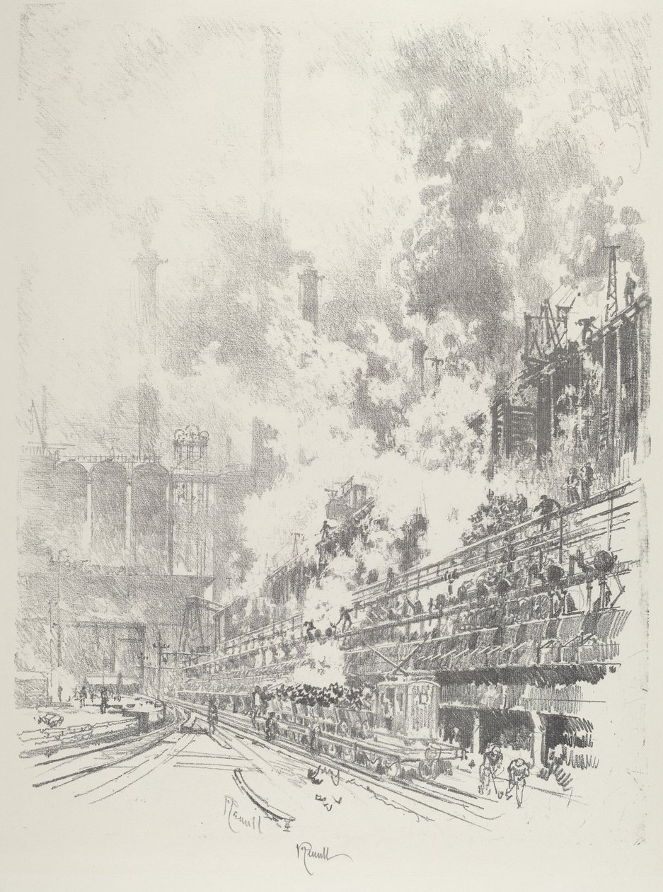 Przez produkty autorstwa Joseph Pennell