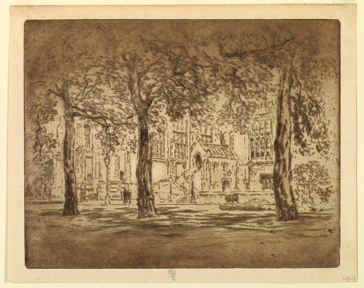 Pola gospody Lincolna autorstwa Joseph Pennell