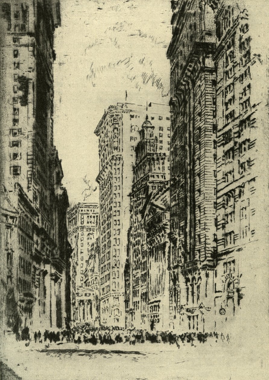 Nowy Jork - autorstwa Joseph Pennell