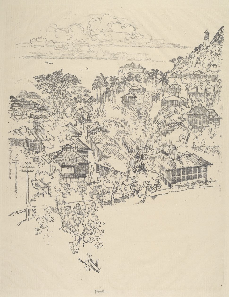 Oficjalna Ancon autorstwa Joseph Pennell