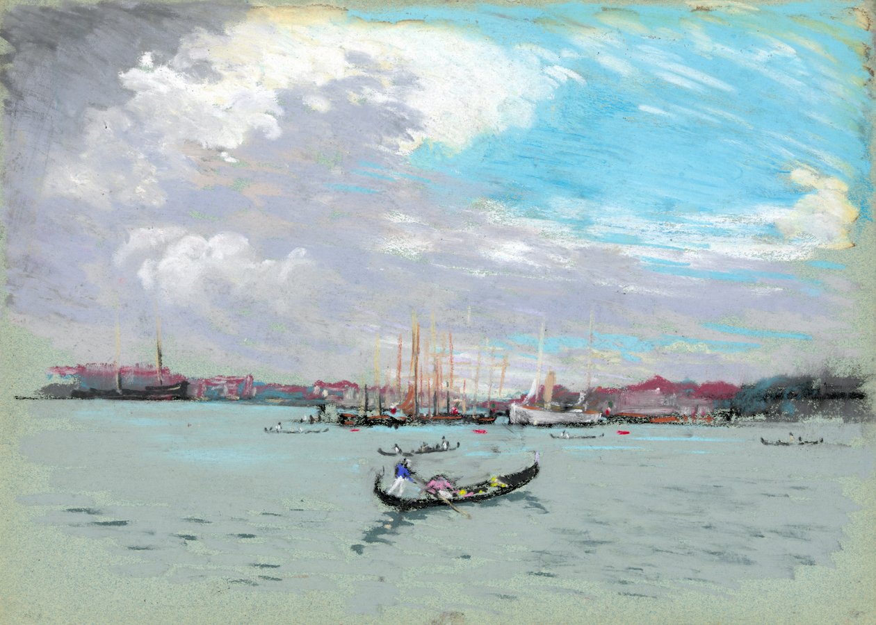 Poza Wenecją autorstwa Joseph Pennell