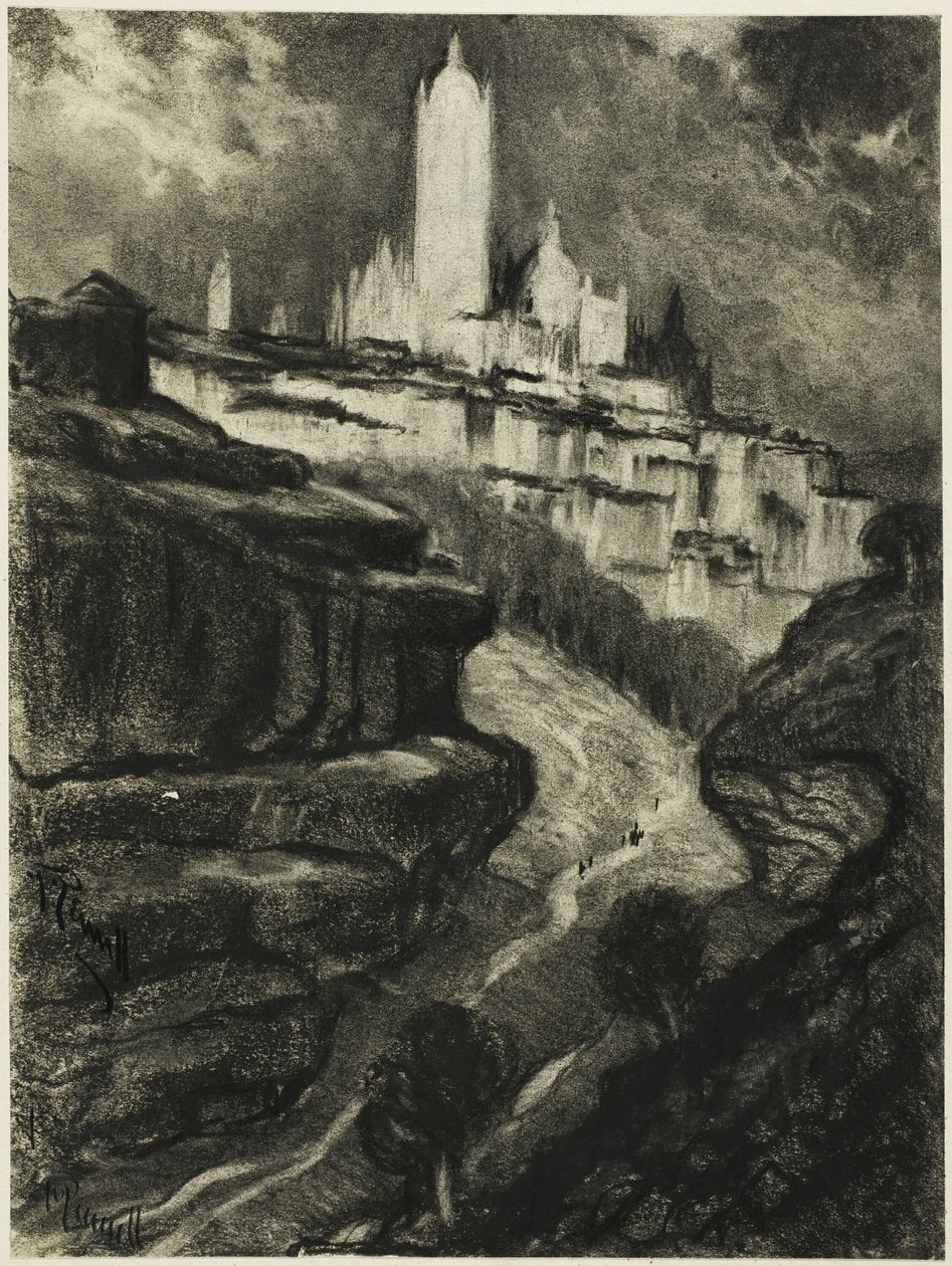 Segowia autorstwa Joseph Pennell