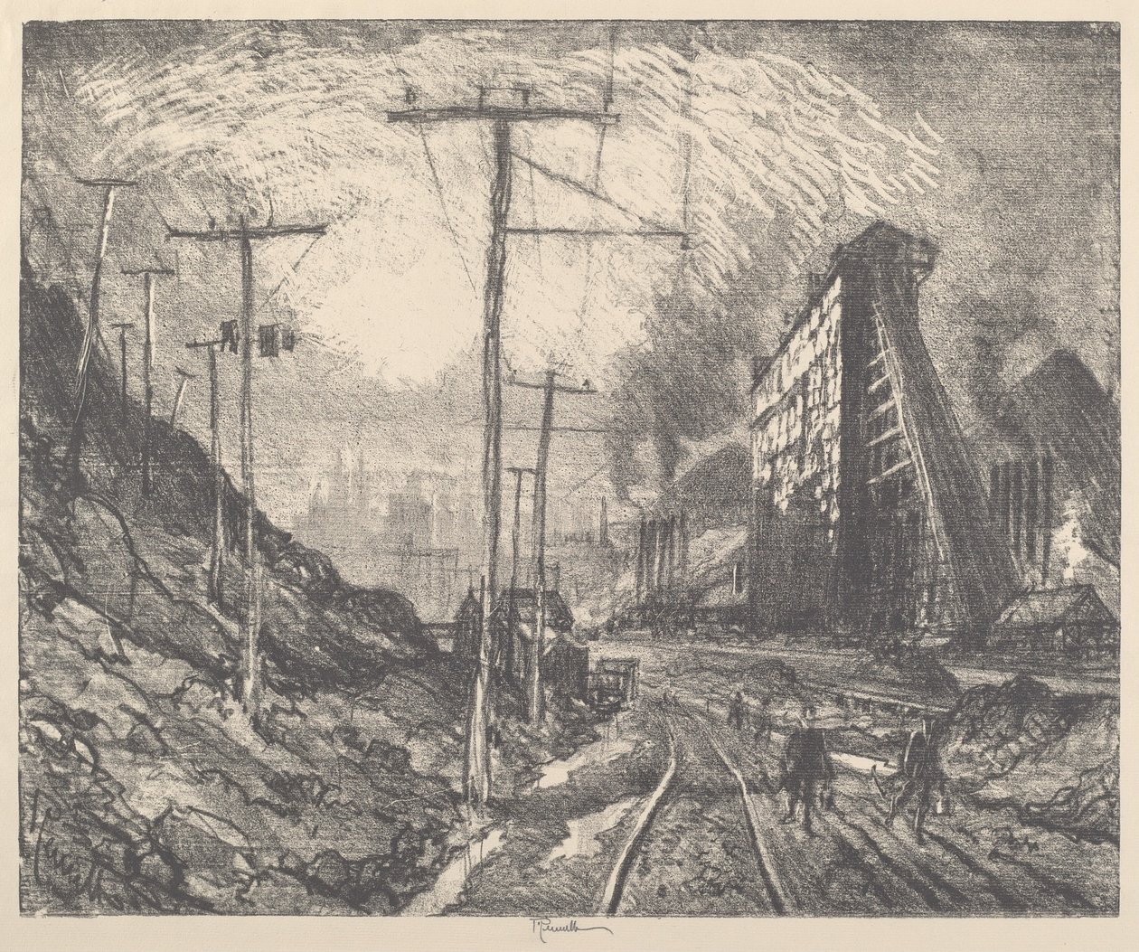 Shenandoah autorstwa Joseph Pennell
