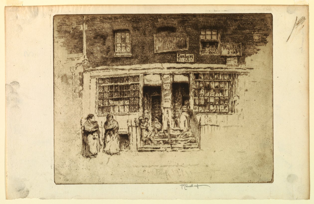 Mydło słoneczne autorstwa Joseph Pennell