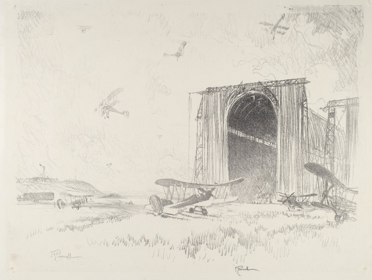 Szopa balonowa autorstwa Joseph Pennell